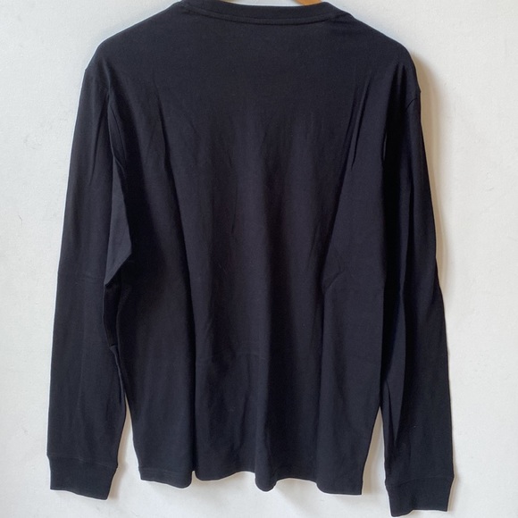 Aeropostale Black Long-sleeve Tee Shirt, Size L, NWT - Picture 5 of 6